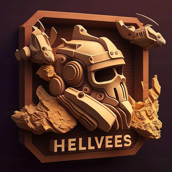 3D model Helldivers game (STL)